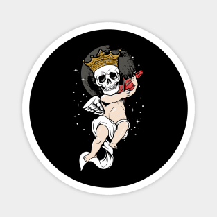 baby skull boy Magnet